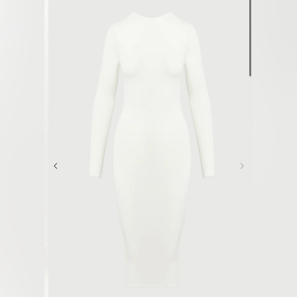 NW SCULPT MIDI DRESS